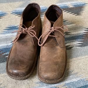 BORN Harrison Brown Leather Chukka Lace-Up Boots Men’s Size 10.5